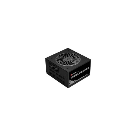 Chieftronic SteelPower Series BDK-550FC - Power supply (internal) - ATX12V 2.3/ EPS12V - 80 PLUS Bronze - AC 100-240 V - 550 Watt - active PFC - 0