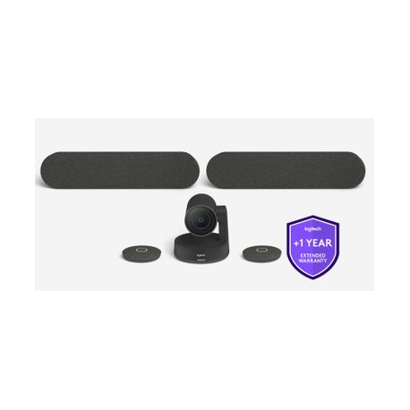Logitech Extended Warranty - Extended service agreement - 1 year - for Rally Plus - 0