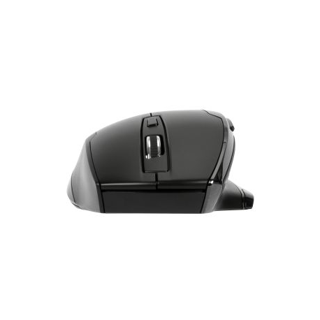 Targus - Mouse - ergonomic - right-handed - 7 buttons - wireless - 2.4 GHz - USB wireless receiver - black - 0
