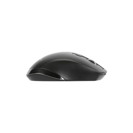Targus - Mouse - ergonomic - right-handed - 7 buttons - wireless - 2.4 GHz - USB wireless receiver - black - 8