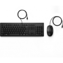 HP 225 - Keyboard and mouse set - USB - Pan Nordic - for HP Z1 G8; EliteBook 840, 855 G8; EliteDesk 800 G8; ProBook 635; Workstation Z1 G8
