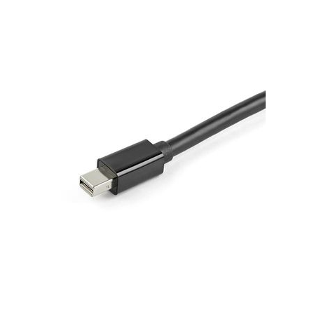 StarTech.com 3ft (1m) HDMI to Mini DisplayPort Cable 4K 30Hz, Active HDMI to mDP Adapter Converter Cable with Audio, USB Powered, Mac & Windows, HDMI Male to mDP Male Video Adapter Cable - HDMI to mDP Converter (HD2MDPMM1M) - Video  /  audio cable - HDMI, USB (power only) male to Mini DisplayPort male - 1 m - black - 4K support - 1