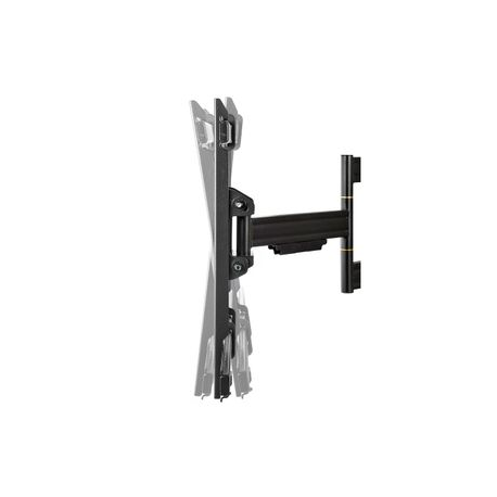 StarTech.com TV Wall Mount for up to 80 inch (110lb) VESA Mount Displays, Low Profile Full Motion Universal TV Wall Mount Bracket, Heavy Duty Adjustable Tilt / Swivel Articulating Arm - Cable Management (FPWARTS1) - Bracket - for TV (full-motion adjustable arm) - steel - screen size: 37"-80" - mounting interface: VESA - wall-mountable - 3