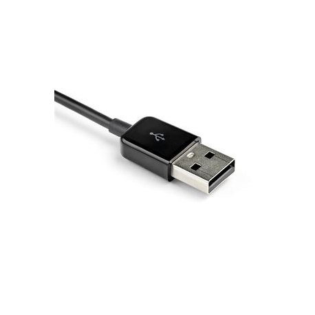 StarTech.com 2m VGA to HDMI Converter Cable with USB Audio Support & Power, Analog to Digital Video Adapter Cable to connect a VGA PC to HDMI Display, 1080p Male to Male Monitor Cable - Supports Wide Displays (VGA2HDMM2M) - Video interface converter - USB, HD-15 (VGA) (M) to HDMI (M) - 2 m - black - active, 1080p support, USB power + audio - 3