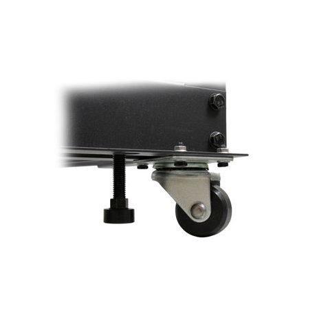 StarTech.com 15U 19" Open Frame Server Rack, 4 Post Adjustable Depth 23-41" Mobile, Free Standing Rolling Network / Computer Equipment Data Rack, Dell PowerEdge, HP ProLiant ThinkServer - Adjustable Server Rack (4POSTRACK15U) - Rack open frame - 4-post - floor-standing - black - 15U - 2