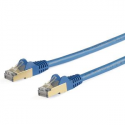 StarTech.com 7m CAT6A Ethernet Cable, 10 Gigabit Shielded Snagless RJ45 100W PoE Patch Cord, CAT 6A 10GbE STP Network Cable w / Strain Relief, Blue, Fluke Tested / UL Certified Wiring / TIA - Category 6A - 26AWG (6ASPAT7MBL) - Patch cable - RJ-45 (M) to RJ-45 (M) - 7 m - STP - CAT 6a - molded, snagless - blue