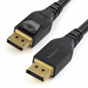 StarTech.com 12ft / 4m VESA Certified DisplayPort 1.4 Cable, 8K 60Hz HBR3 HDR, Super UHD DisplayPort to DisplayPort Monitor Cord, Ultra HD 4K 120Hz DP 1.4 Slim Video Cable M / M DP Connector - DP 1.4 Latching Cable (DP14MM4M) - DisplayPort cable - DisplayPort (M) latched to DisplayPort (M) latched - DisplayPort 1.4 - 4 m - 8K support - black