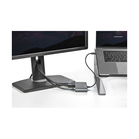 StarTech.com Mini Thunderbolt 3 Dock Dual 4K 6Hz HDMI - Mac/Windows Docking Station - Discontinued, Limited Stock, Replaced by TB3DKM2DPL (TB3DKM2HD) - Docking station - USB-C 3.1 / Thunderbolt 3 - 2 x HDMI - GigE - 1