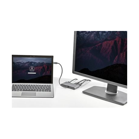 StarTech.com Mini Thunderbolt 3 Dock Dual 4K 6Hz HDMI - Mac/Windows Docking Station - Discontinued, Limited Stock, Replaced by TB3DKM2DPL (TB3DKM2HD) - Docking station - USB-C 3.1 / Thunderbolt 3 - 2 x HDMI - GigE - 2