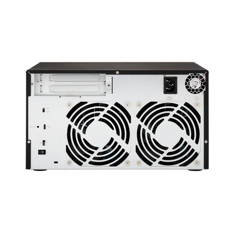 QNAP TL-D800C - Hard drive array - 8 bays (SATA-600) - USB 3.2 Gen 2 (external) - 9