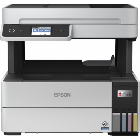 Epson EcoTank L6460 - Multifunction printer - colour - ink-jet - refillable - A4 (210 x 297 mm) (original) - A4 / Legal (media) - up to 17 ppm (printing) - 250 sheets - USB, LAN, Wi-Fi - 0