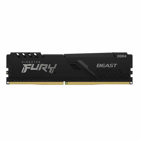 Kingston FURY Beast - DDR4 - kit - 32 GB: 2 x 16 GB - DIMM 288-pin - 3200 MHz / PC4-25600 - CL16 - 1.35 V - unbuffered - non-ECC - black - 0