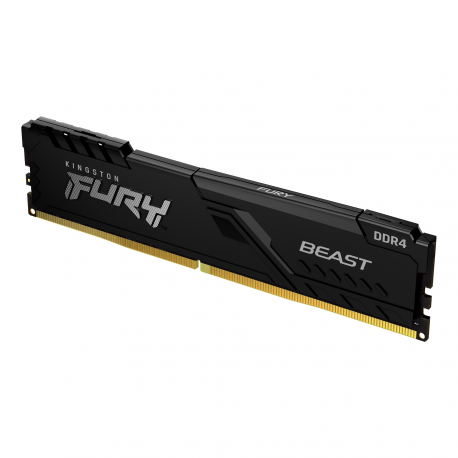 Kingston FURY Beast - DDR4 - kit - 32 GB: 2 x 16 GB - DIMM 288-pin - 3200 MHz / PC4-25600 - CL16 - 1.35 V - unbuffered - non-ECC - black - 2