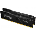 Kingston FURY Beast - DDR4 - kit - 32 GB: 2 x 16 GB - DIMM 288-pin - 3200 MHz  /  PC4-25600 - CL16 - 1.35 V - unbuffered - non-ECC - black