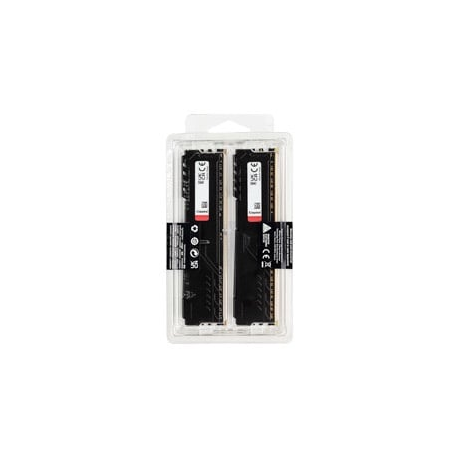 Kingston FURY Beast - DDR4 - kit - 16 GB: 2 x 8 GB - DIMM 288-pin - 3200 MHz / PC4-25600 - CL16 - 1.35 V - unbuffered - non-ECC - black - 6