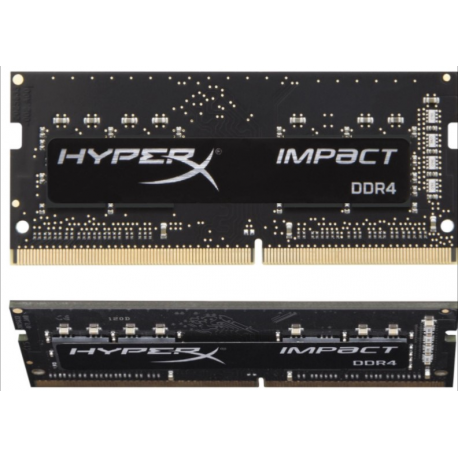 Kingston FURY Impact - DDR4 - kit - 32 GB: 2 x 16 GB - SO-DIMM 260-pin - 3200 MHz / PC4-25600 - CL20 - 1.2 V - unbuffered - non-ECC - black - 2