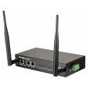 D-Link DIS-2650AP - Radio access point - 2 ports - 802.11ac Wave 2 - Wi-Fi 5 - 2.4 GHz, 5 GHz - DC power - wall / DIN rail mountable