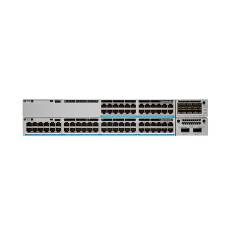 Cisco Catalyst 9300 - Network Essentials - switch - L3 - Managed - 48 x 10/100/1000 - rack-mountable - 0