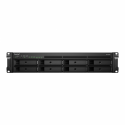 Synology RackStation RS1221RP+ - NAS server - 8 bays - rack-mountable - SATA 6Gb / s - RAID 0, 1, 5, 6, 10, JBOD, 5 hot spare, 6 hot spare, 10 hot spare, 1 hot spare - RAM 4 GB - Gigabit Ethernet - iSCSI support - 2U