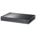 TP-Link TL-SL1311MP V1 - Switch - unmanaged - 8 x 10/100 (PoE+) + 2 x 10/100/1000 + 1 x 1000Base-X SFP - rack-mountable (124 W)