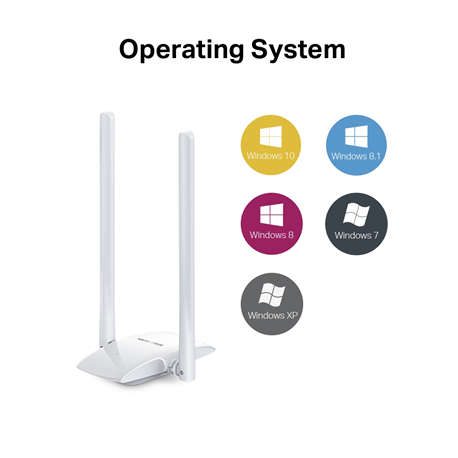 Mercusys MW300UH - Network adapter - USB 2.0 - 802.11b/g/n - 3