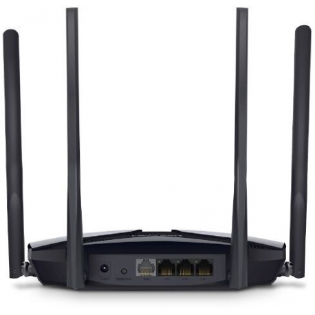 Mercusys MR70X - Wireless router - 3-port switch - GigE - 802.11a/b/g/n/ac/ax - Dual Band - 2