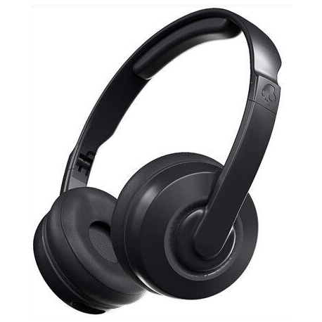 Skullcandy Cassette - Headphones with mic - on-ear - Bluetooth - wireless - black - 1