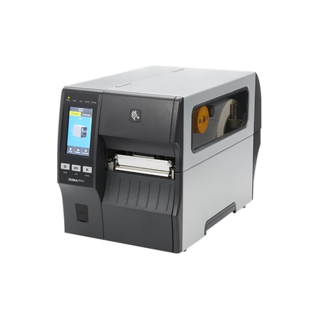 Zebra ZT400 Series ZT411 - Label printer - direct thermal  /  thermal transfer - Roll (11.4 cm) - 300 dpi - up to 254 mm / sec - USB 2.0, LAN, serial, USB host, Bluetooth 4.1 - cutter - 0