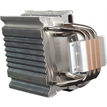 Xilence Performance C Series M403PRO.W.ARGB - Processor cooler - (for: LGA1156, AM2, AM2+, AM3, LGA1155, AM3+, LGA2011, FM1, FM2, LGA1150, FM2+, LGA1151, AM4, LGA1200) - copper with aluminium base - 120 mm - classy white - 1