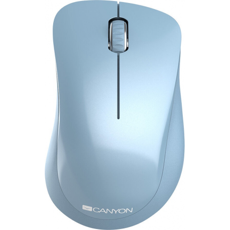 Canyon MW-11 - Mouse - right-handed - optical - 3 buttons - wireless - 2.4 GHz - USB wireless receiver - niagara - 0