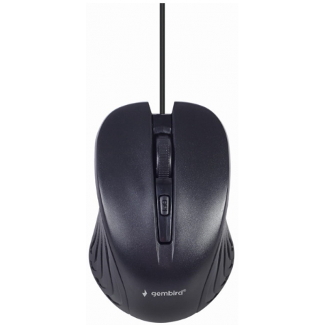 Gembird KBS-UM-04 - Keyboard and mouse set - USB - US - black - 2