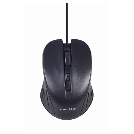 Gembird KBS-UM-04 - Keyboard and mouse set - USB - US - black - 6
