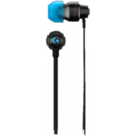 Logitech G G333 - Earphones with mic - in-ear - wired - 3.5 mm jack - black - for Oculus Quest 2 (256 GB), Quest 2 (64 GB) - 1