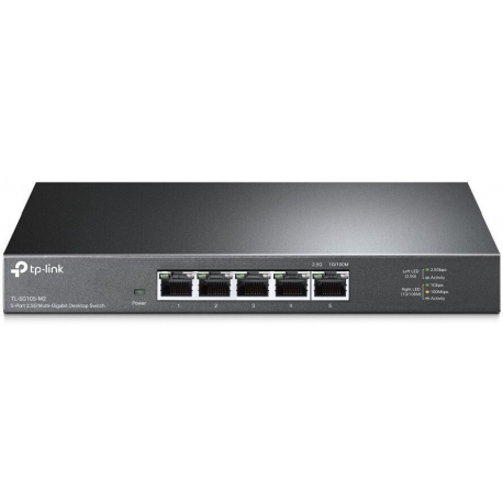 TP-Link TL-SG105-M2 - V1 - switch - unmanaged - 5 x 100 / 1000 / 2.5G - desktop, wall-mountable - 0