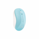 Natec Toucan - Mouse - optical - 3 buttons - wireless - 2.4 GHz - USB wireless receiver - white, blue