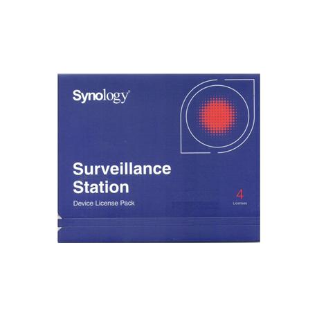 Synology Surveillance Device License Pack - Licence - 4 cameras - 0