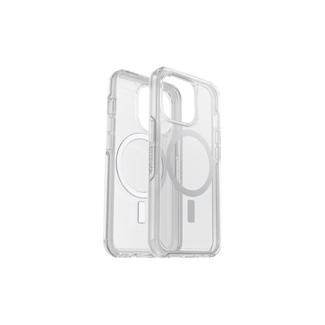 OtterBox Symmetry Series+ Clear - Back cover for mobile phone - with MagSafe - MagSafe compatibility - polycarbonate, synthetic rubber - clear - for Apple iPhone 13 Pro - 0