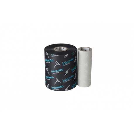INKANTO thermal transfer ribbon, APR 6 wax/resin, 80mm, black - 0