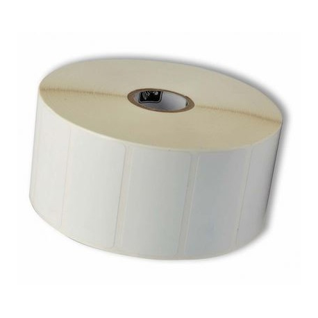 Zebra - Polyester - permanent adhesive - coated - white - 38 x 25 mm 2580 label(s) (12 roll(s) x 2580) thermal label - 0