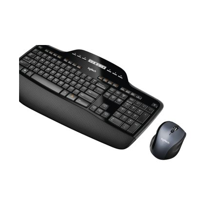 Logitech Wireless Desktop MK710 - Keyboard and mouse set - wireless - 2.4 GHz - US International - 1
