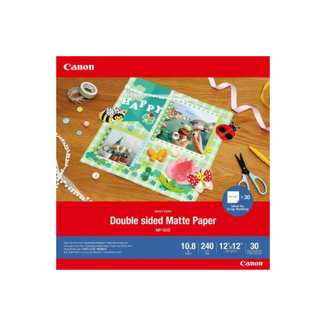 Canon Double-sided Matte Paper MP-101D - Matte - 275 micron - 304.8 x 304.8 mm - 240 g / m² - 30 sheet(s) paper - 0