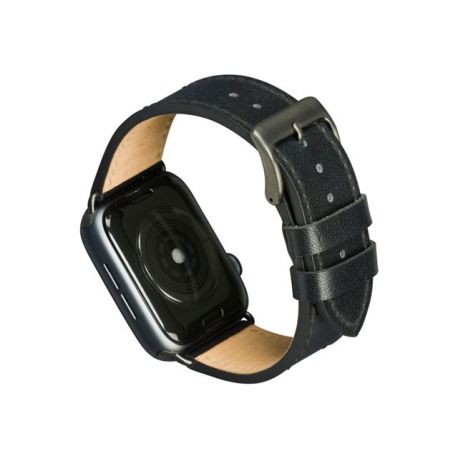 dbramante1928 Copenhagen - Strap for smart watch - space grey / black - for Apple Watch (42 mm, 44 mm) - 2