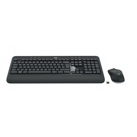 Logitech MK540 Advanced - Keyboard and mouse set - wireless - 2.4 GHz - QWERTY - UK - 0