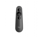 Logitech R500s - Presentation remote control - 3 buttons - graphite