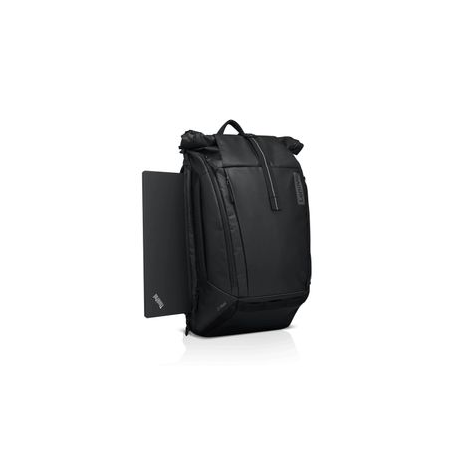 Lenovo 15.6-inch Commuter Backpack - Notebook carrying backpack - 15.6" - black - for 100e Chromebook (2nd Gen) MTK.2; IdeaPad 3 15IML05; ThinkPad T15p Gen 2; Yoga 7 14 - 3