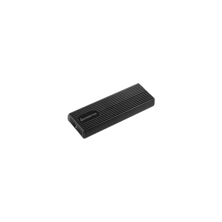 Chieftec CEB-M2C-TL - Storage enclosure - M.2 - M.2 NVMe Card - USB 3.2 (Gen 2) - black - 0