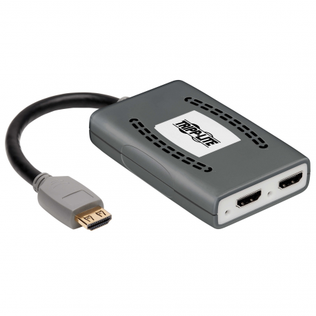 Tripp Lite HDMI Splitter 2-Port 4K @60Hz HDMI 4:4:4 HDR USB Powered TAA Multi-Resolution Support, USB Powered - Splitter - 2 x HDMI - desktop - government GSA - TAA Compliant - 0