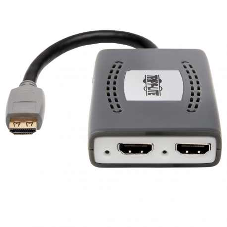 Tripp Lite HDMI Splitter 2-Port 4K @60Hz HDMI 4:4:4 HDR USB Powered TAA Multi-Resolution Support, USB Powered - Splitter - 2 x HDMI - desktop - government GSA - TAA Compliant - 1