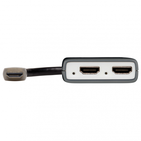 Tripp Lite HDMI Splitter 2-Port 4K @60Hz HDMI 4:4:4 HDR USB Powered TAA Multi-Resolution Support, USB Powered - Splitter - 2 x HDMI - desktop - government GSA - TAA Compliant - 2