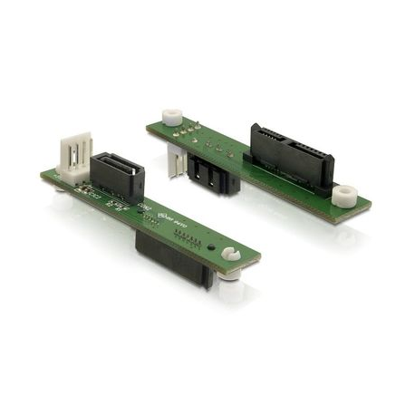 DeLOCK Adapter SATA Slimline > SATA - Storage controller - SATA 1.5Gb / s - SATA - 0
